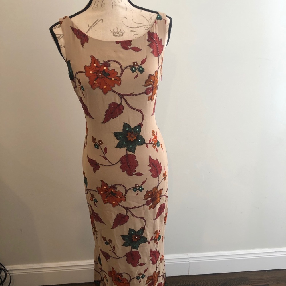 Toypes Silk Fall themed Dress size 4
